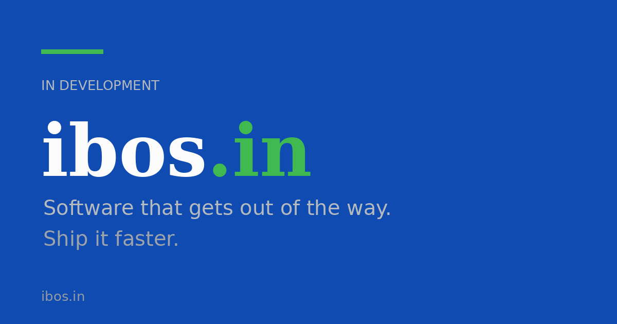 Link preview image for ibos.in
